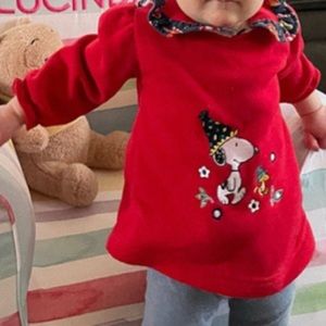 Vintage Peanuts Birthday Shirt 12 months